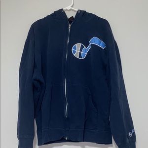 Vintage Utah Jazz zip up hoodie